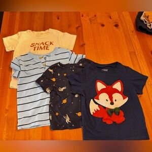 Bundle of 4 toddler shirts 18-24 months